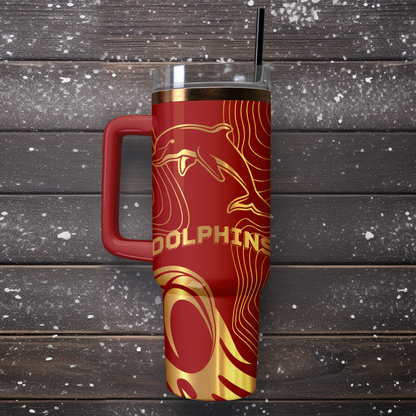 Custom 40oz 30oz Stainless Steel Tumbler With Handle 6