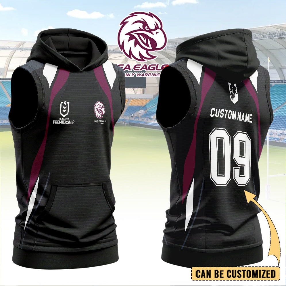 MAN Personalized Custom Hooded Tank Top 4