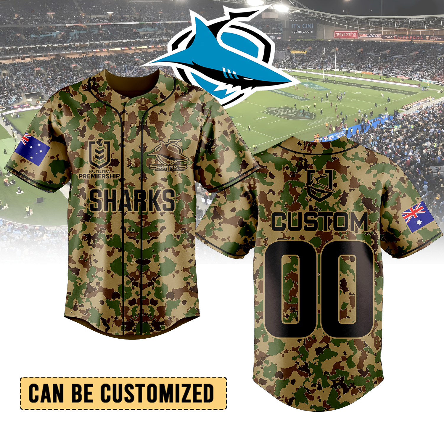 CRO Personalized Custom Baseball Jersey 3