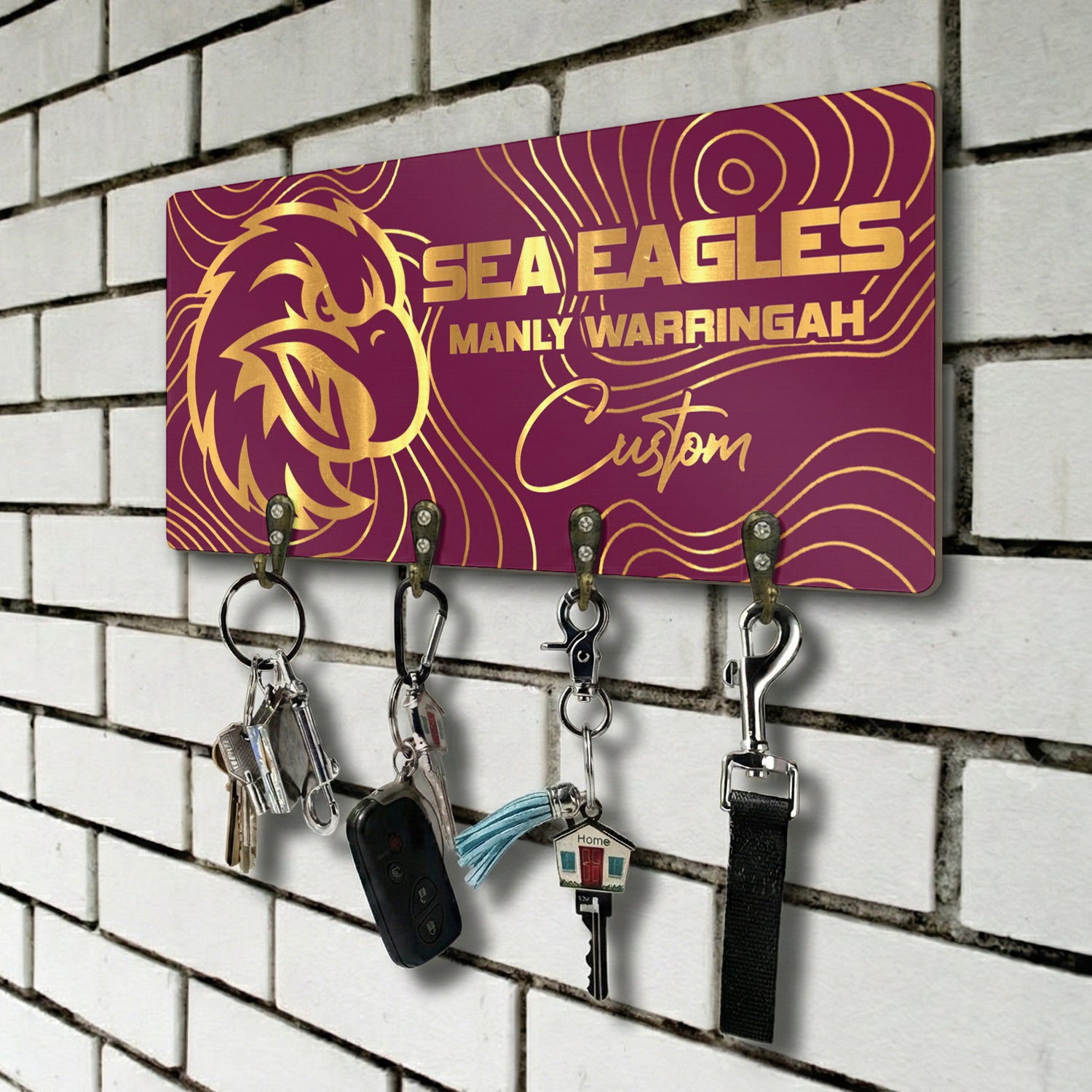MAN Personalized Custom Key Holder 6