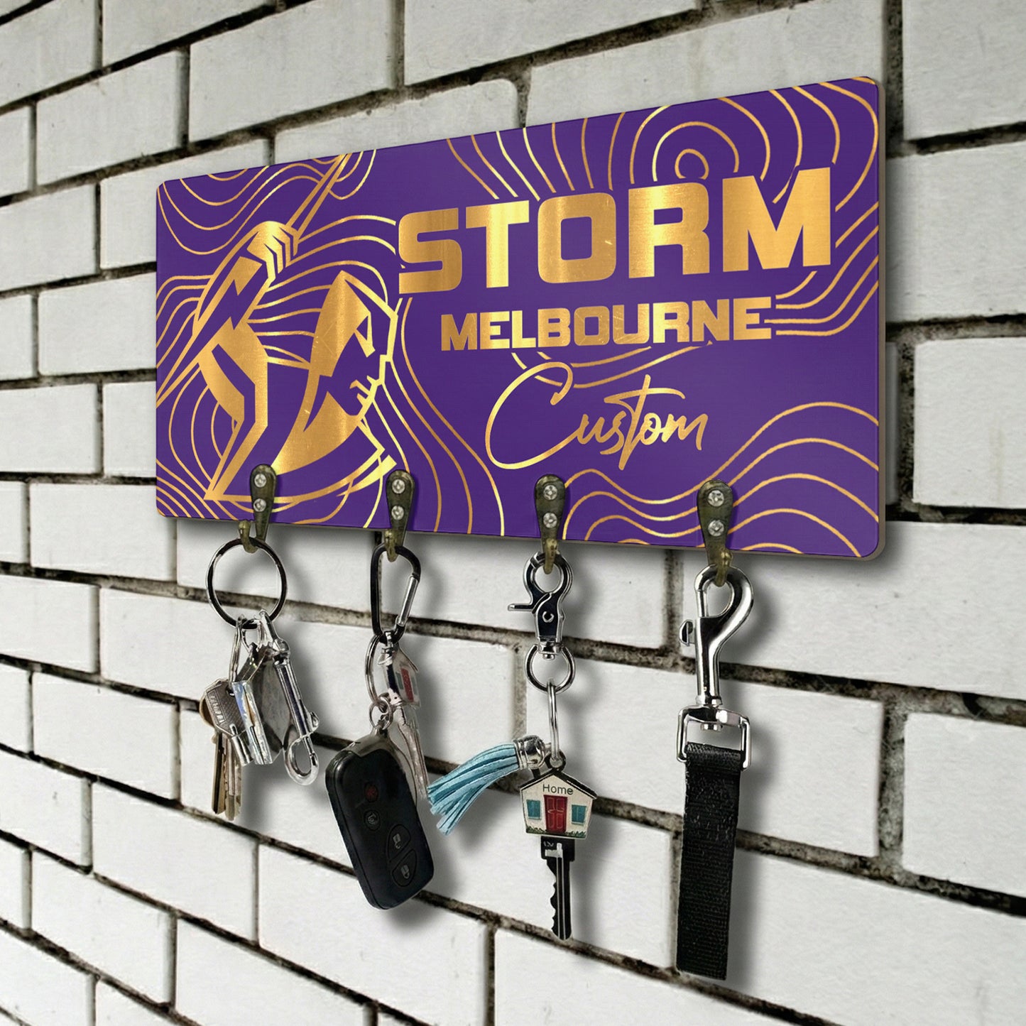 MEL Personalized Custom Key Holder 6