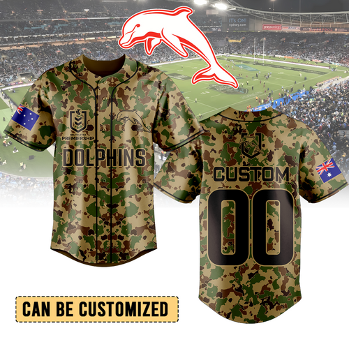 DOL Personalized Custom Baseball Jersey 3