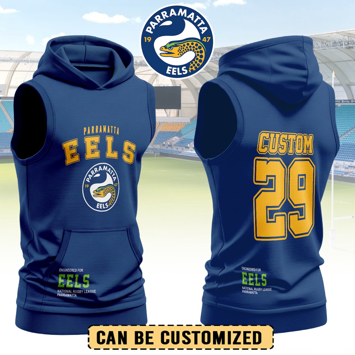 PAR Personalized Custom Hooded Tank Top 5