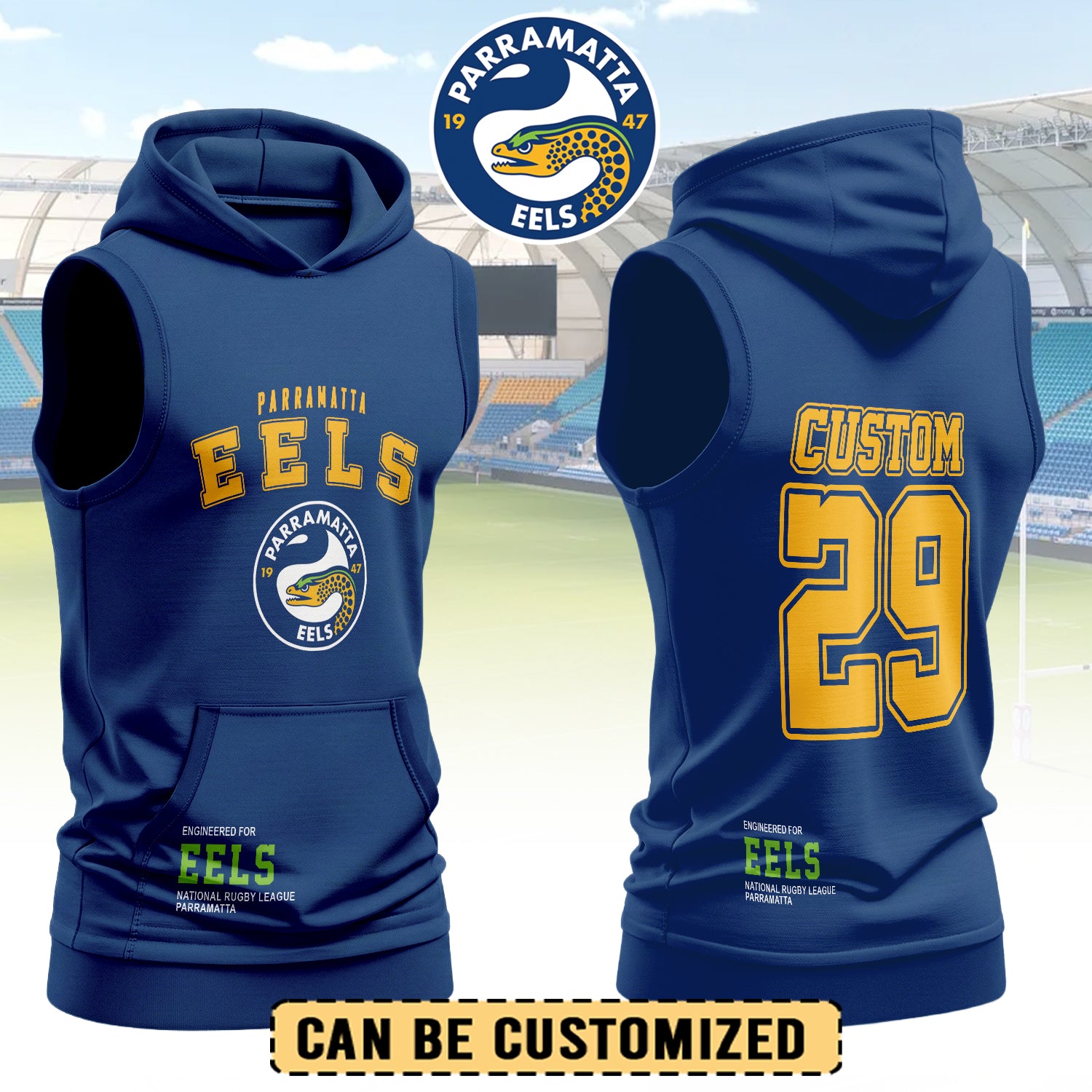 PAR Personalized Custom Hooded Tank Top 5