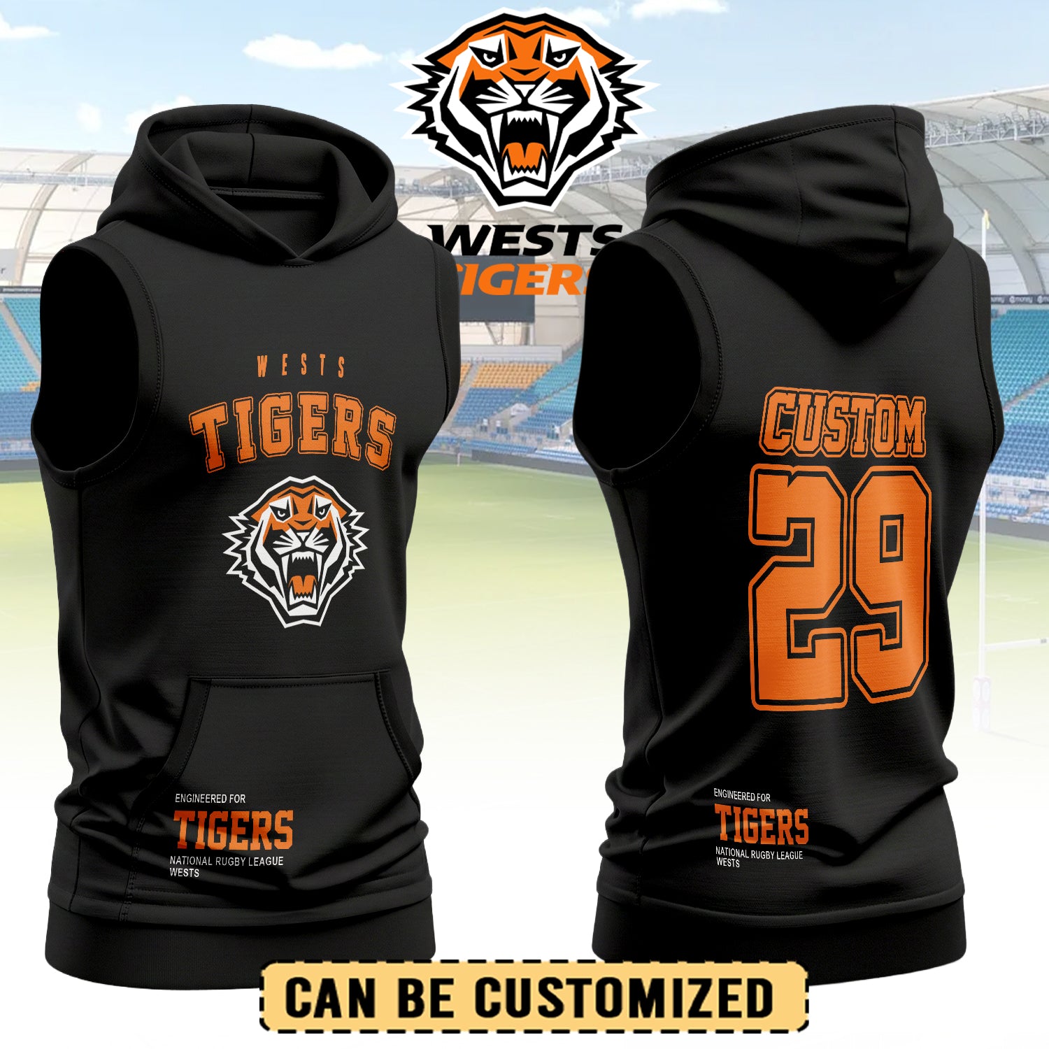 WST Personalized Custom Hooded Tank Top 5