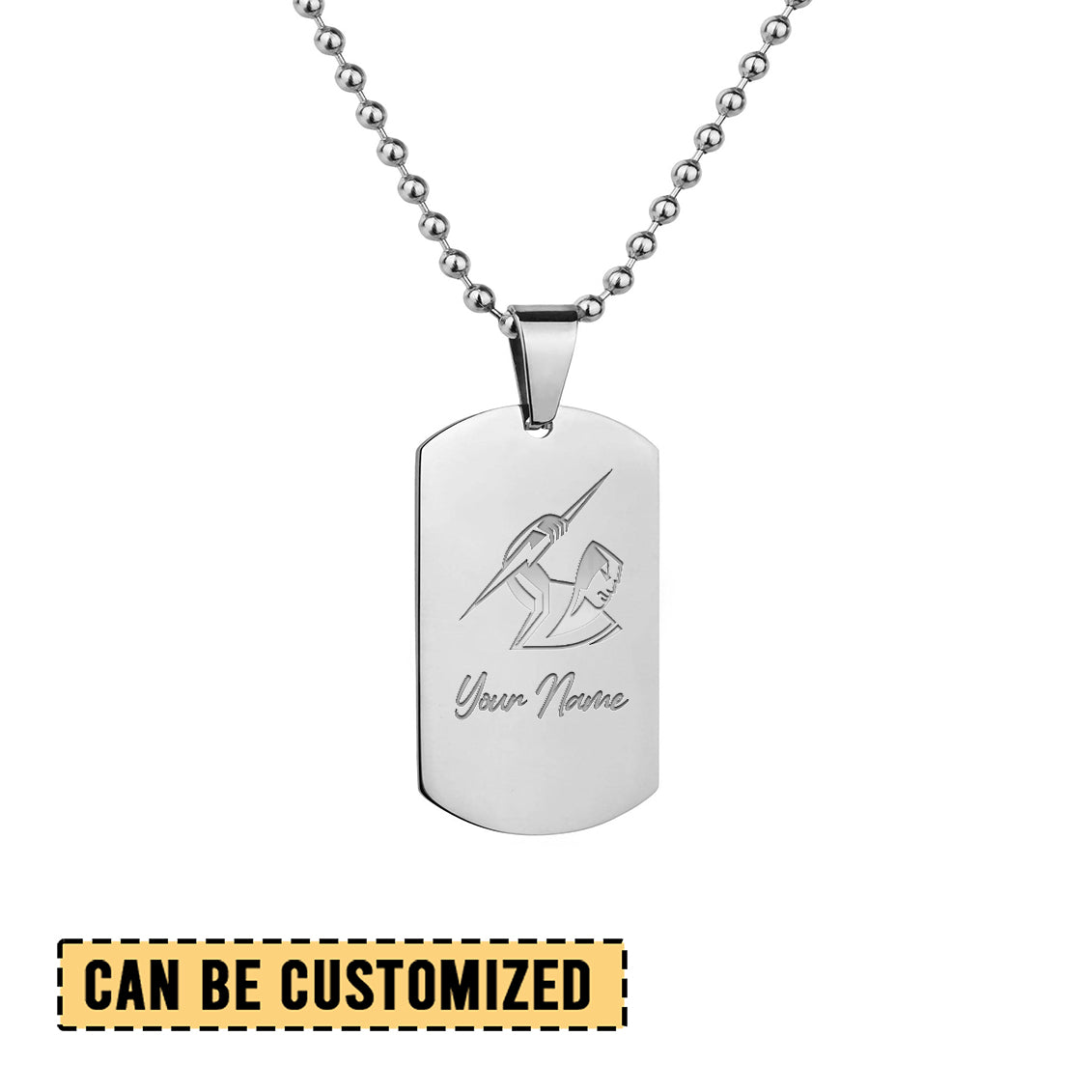 MEL Personalized Custom Necklace Dog Tag 2