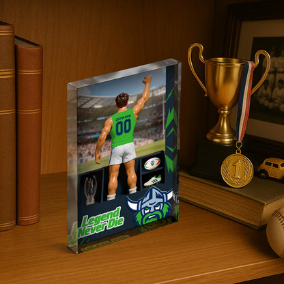 CAN Personalized Custom Sports Acrylic Block Plaque 2