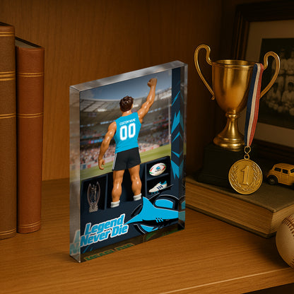 CRO Personalized Custom Sports Acrylic Block Plaque 2