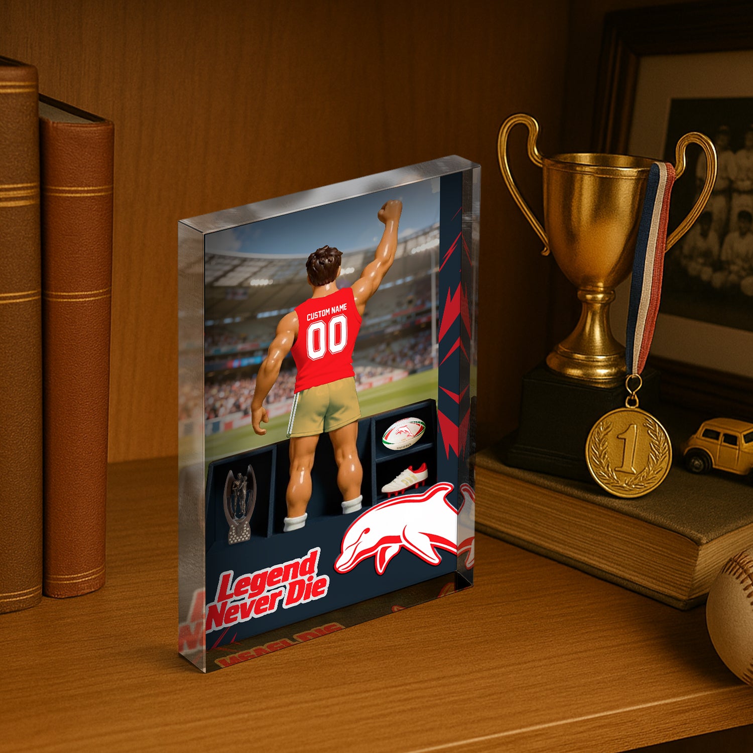 DOL Personalized Custom Sports Acrylic Block Plaque 2