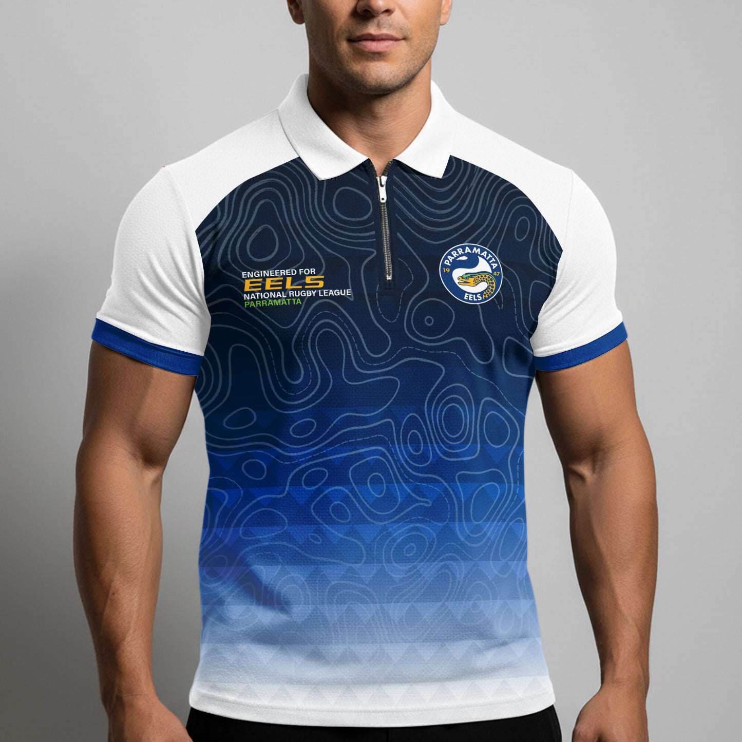 PAR Personalized Custom Zip Polo Shirt 2