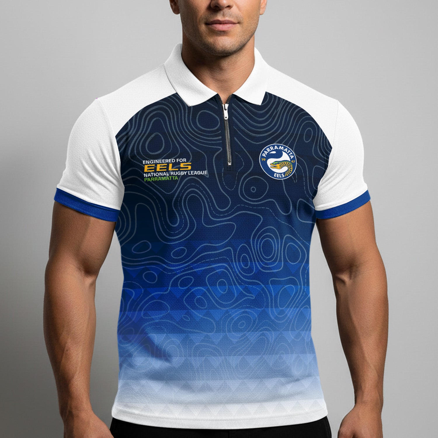 PAR Personalized Custom Zip Polo Shirt 2