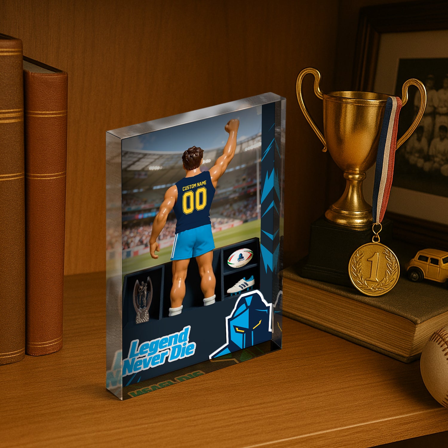 GLD Personalized Custom Sports Acrylic Block Plaque 2