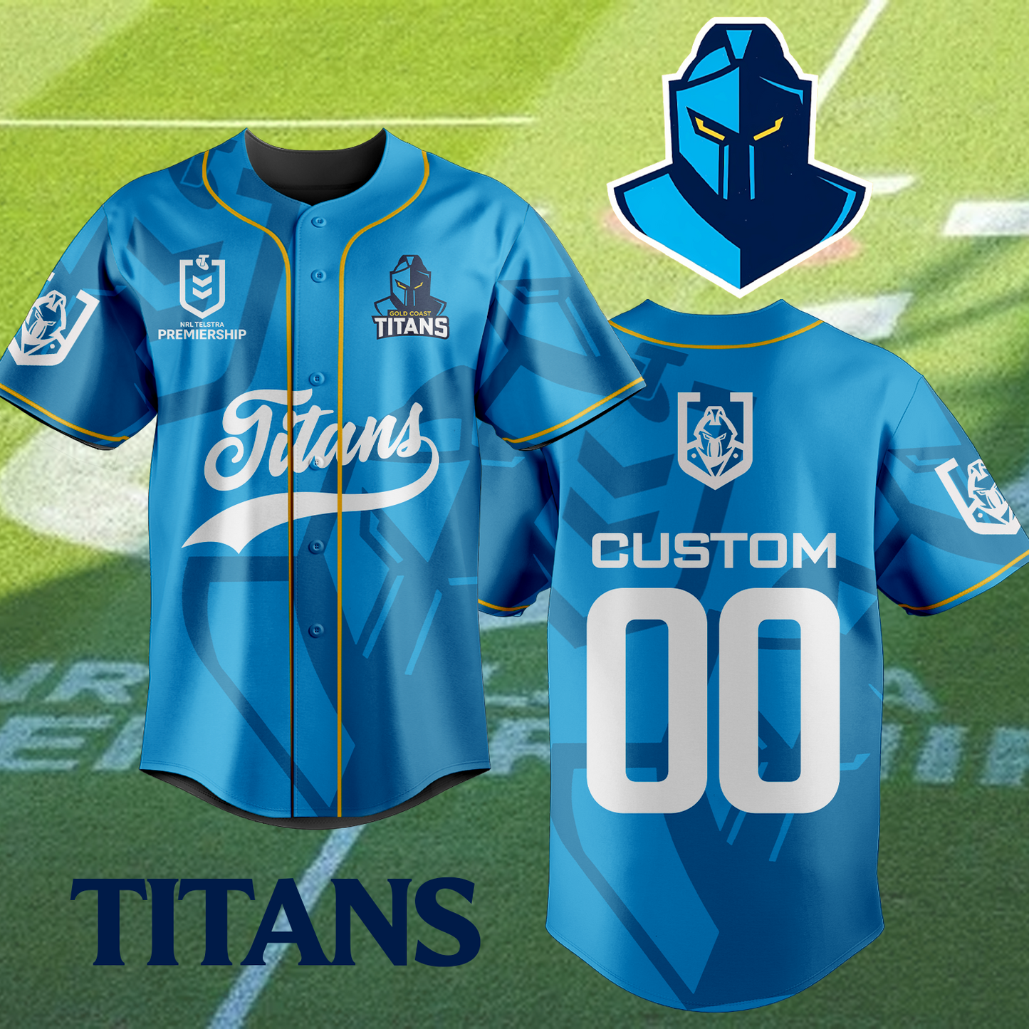 GLD Personalized Custom Baseball Jersey