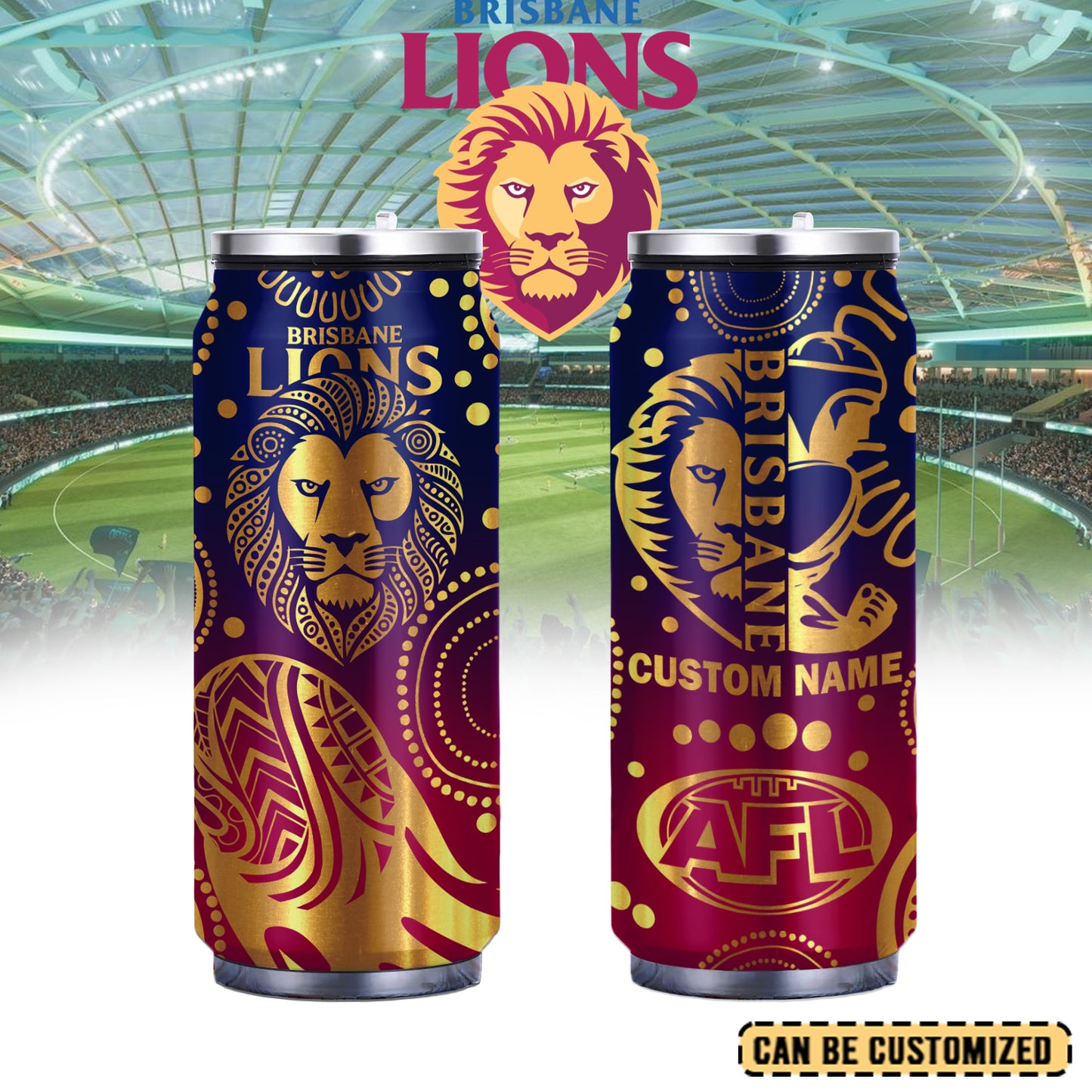BB Personalized Custom Can Shaped Tumbler