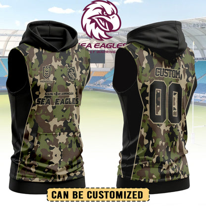 MAN Personalized Custom Hooded Tank Top 6