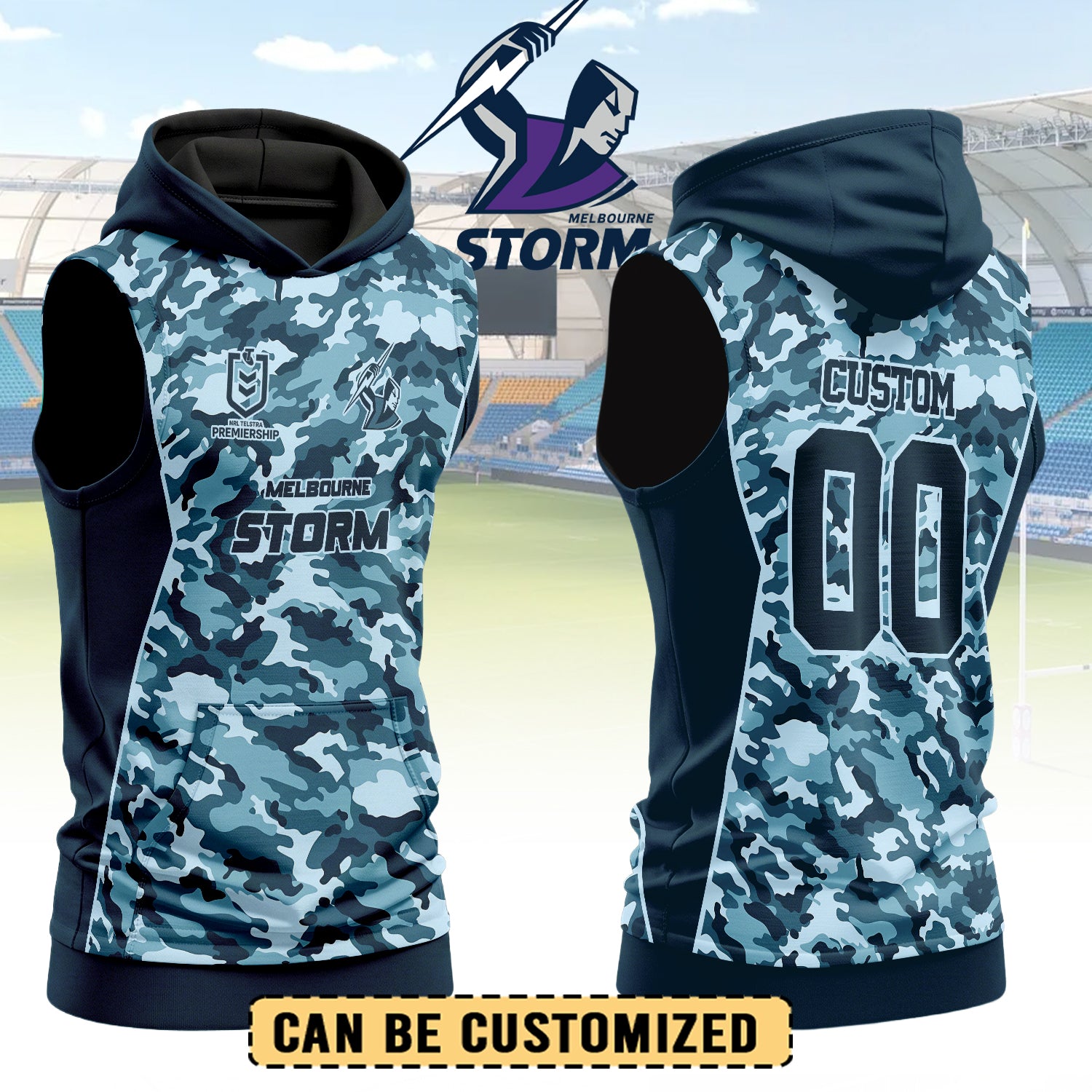 MEL Personalized Custom Hooded Tank Top 6