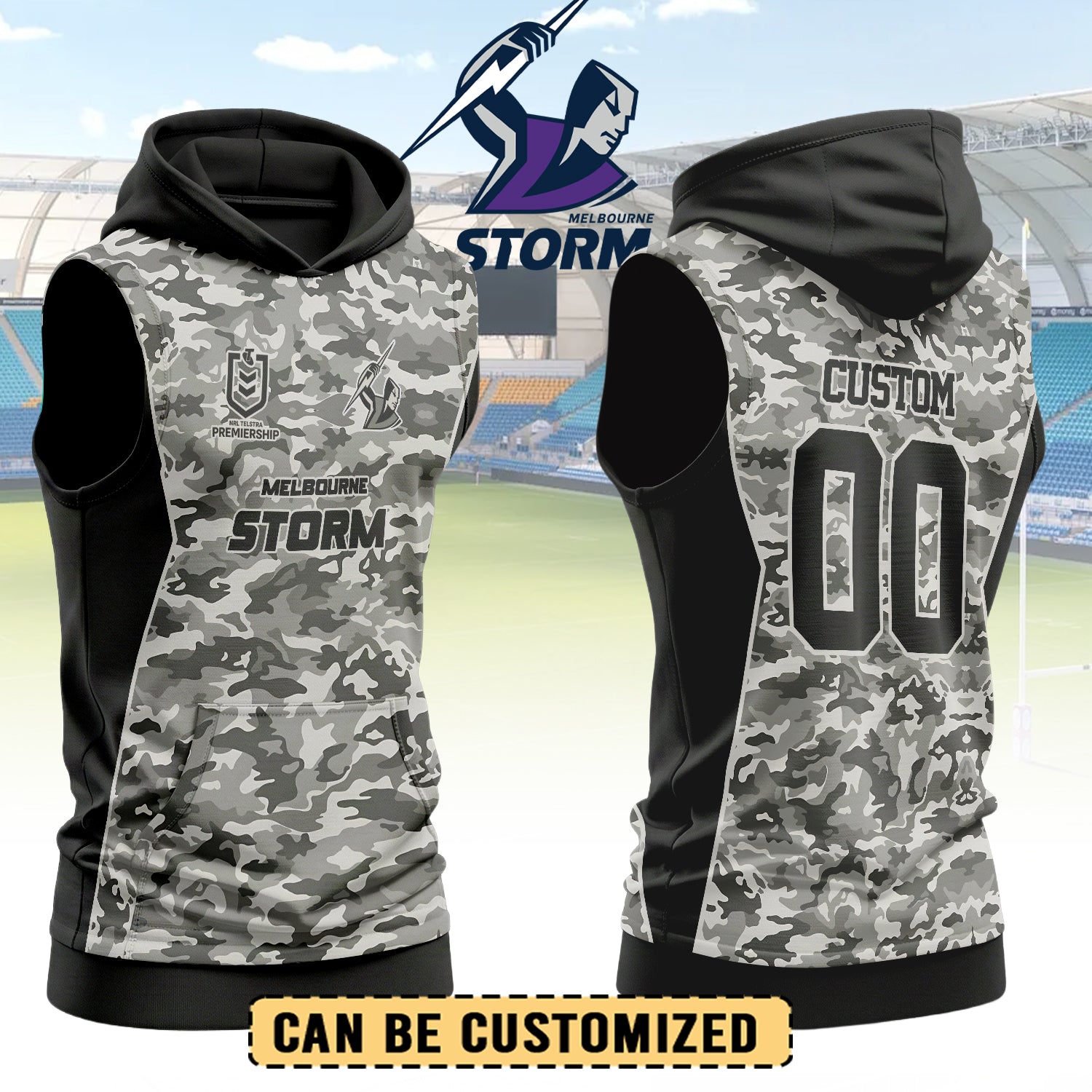 MEL Personalized Custom Hooded Tank Top 6