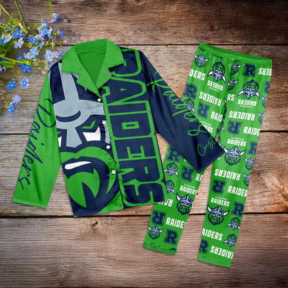 CAN Personalized Custom Long Pajamas Set