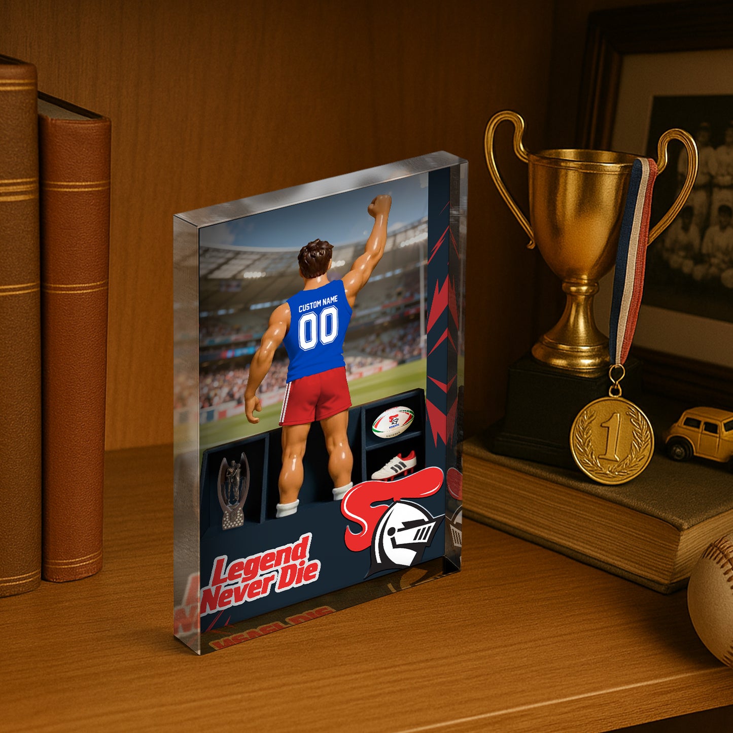 NEW Personalized Custom Sports Acrylic Block Plaque 2