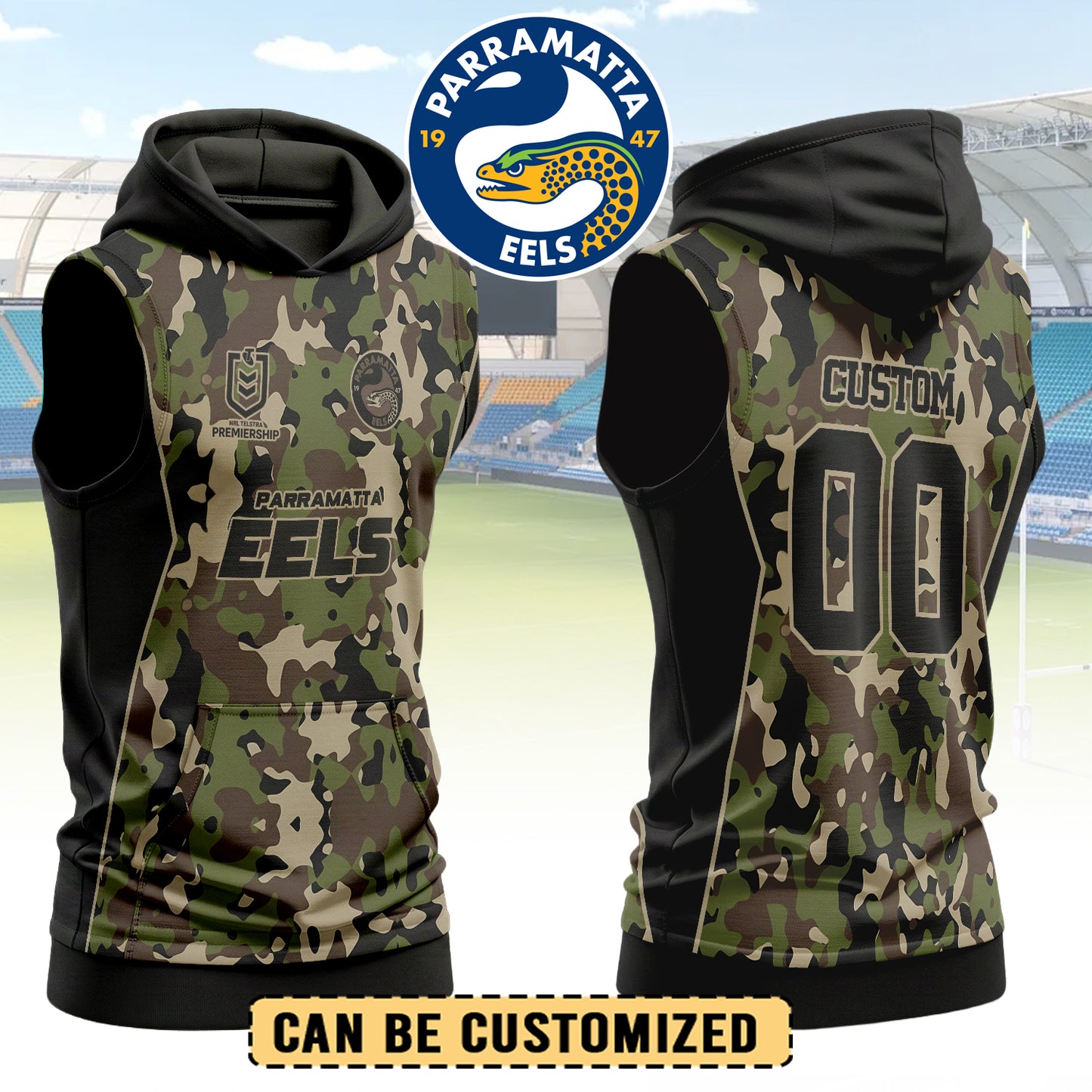 PAR Personalized Custom Hooded Tank Top 6