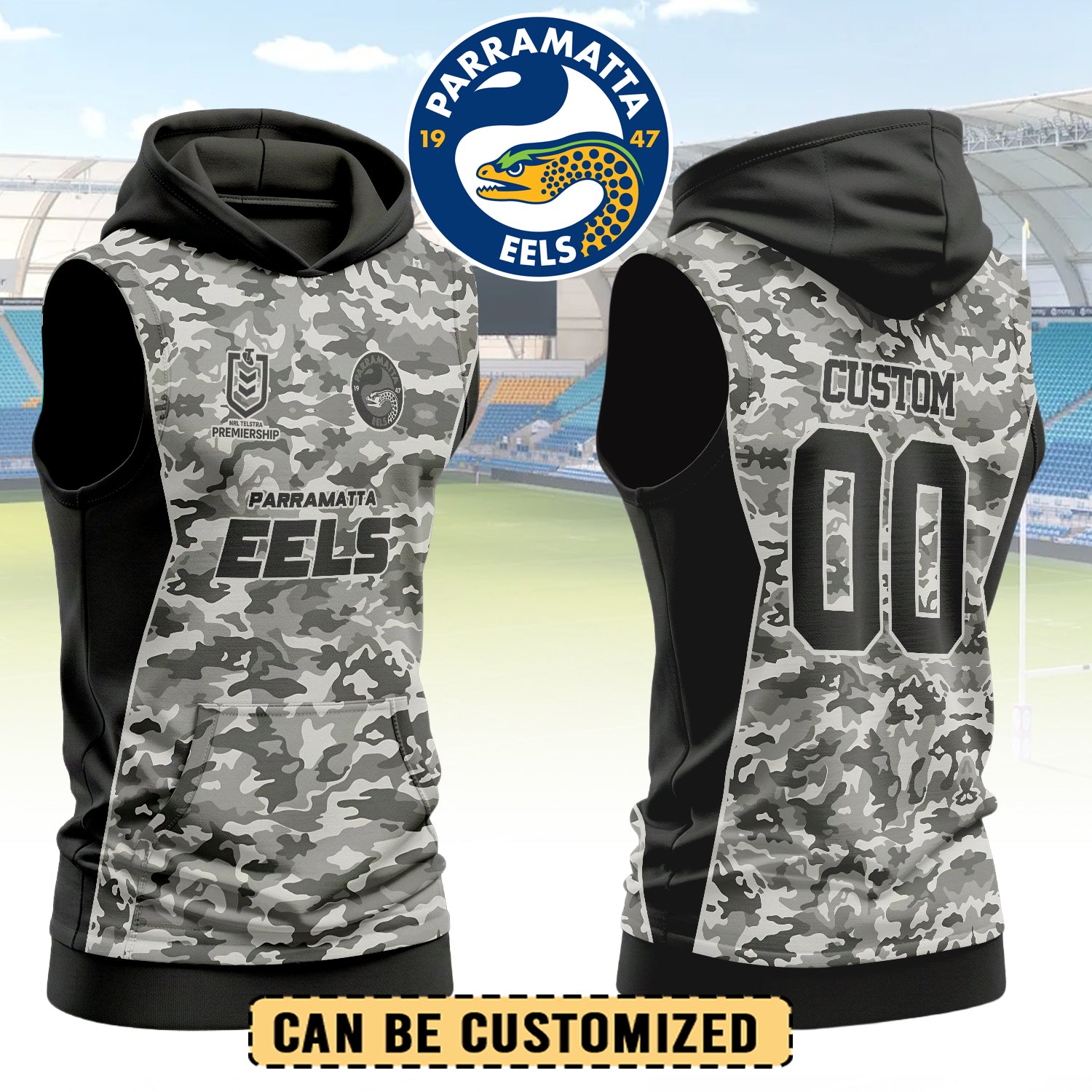 PAR Personalized Custom Hooded Tank Top 6