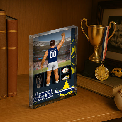NQL Personalized Custom Sports Acrylic Block Plaque 2