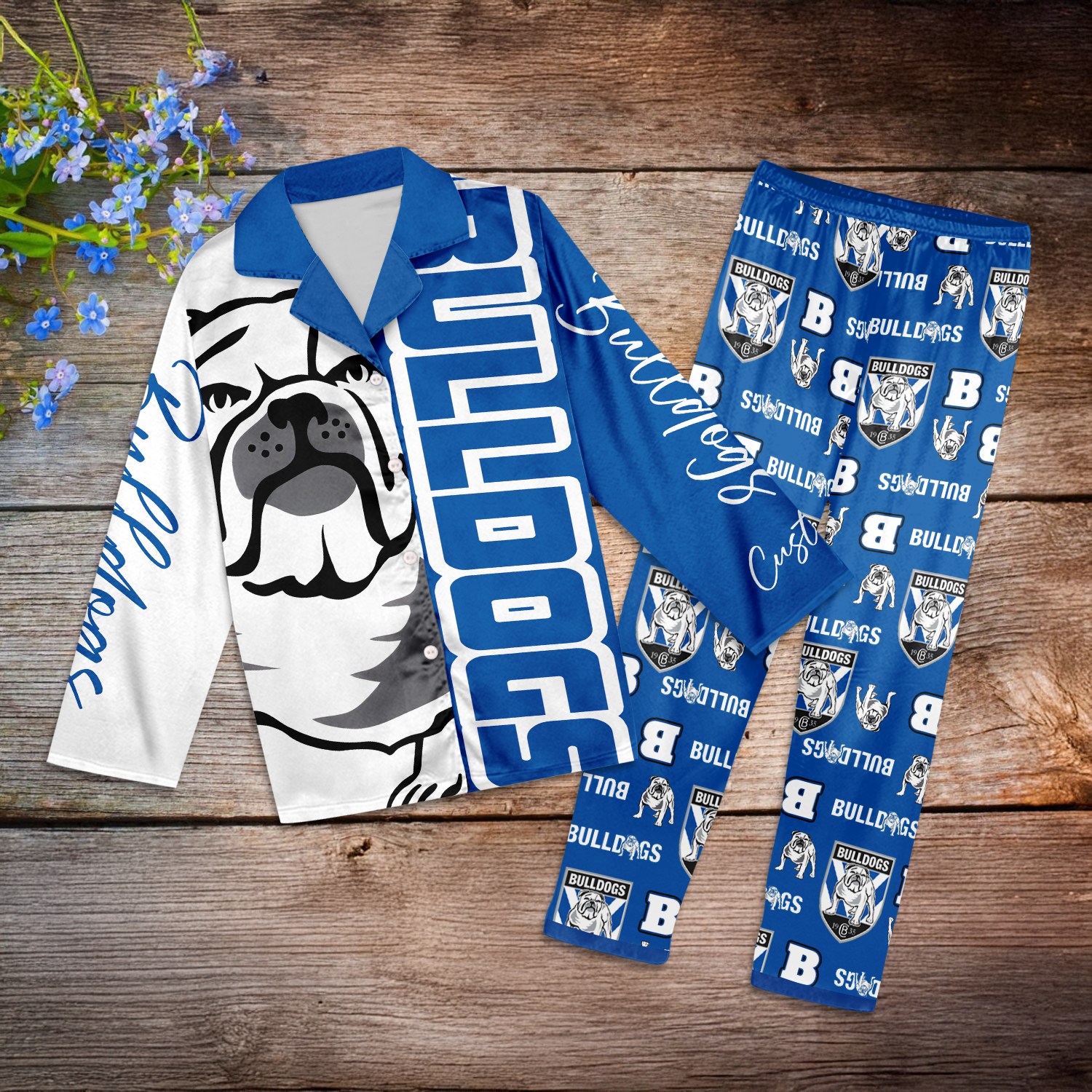 CBY Personalized Custom Long Pajamas Set