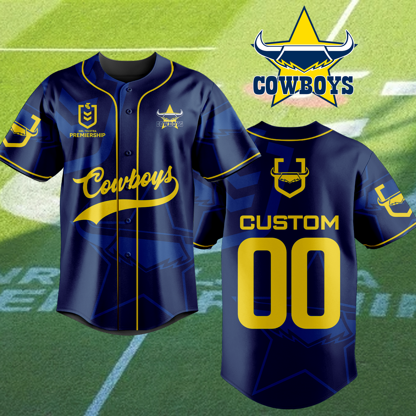 NQL Personalized Custom Baseball Jersey