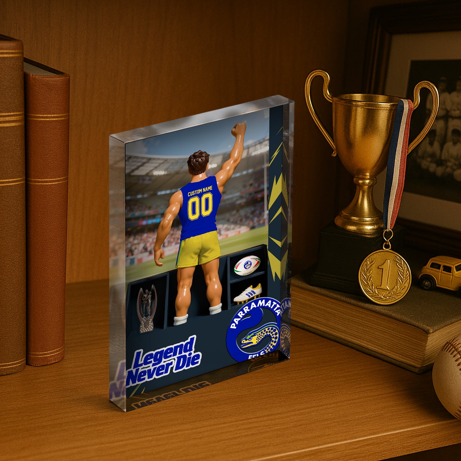 PAR Personalized Custom Sports Acrylic Block Plaque 2