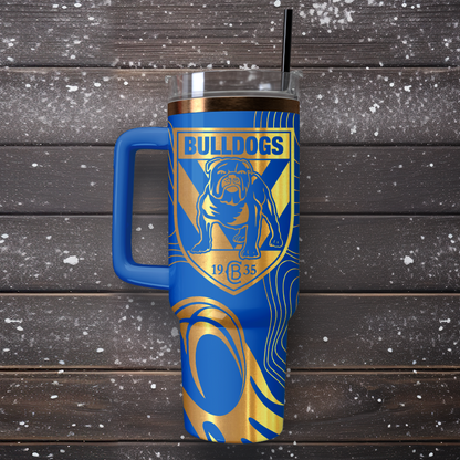 Custom 40oz 30oz Stainless Steel Tumbler With Handle 5