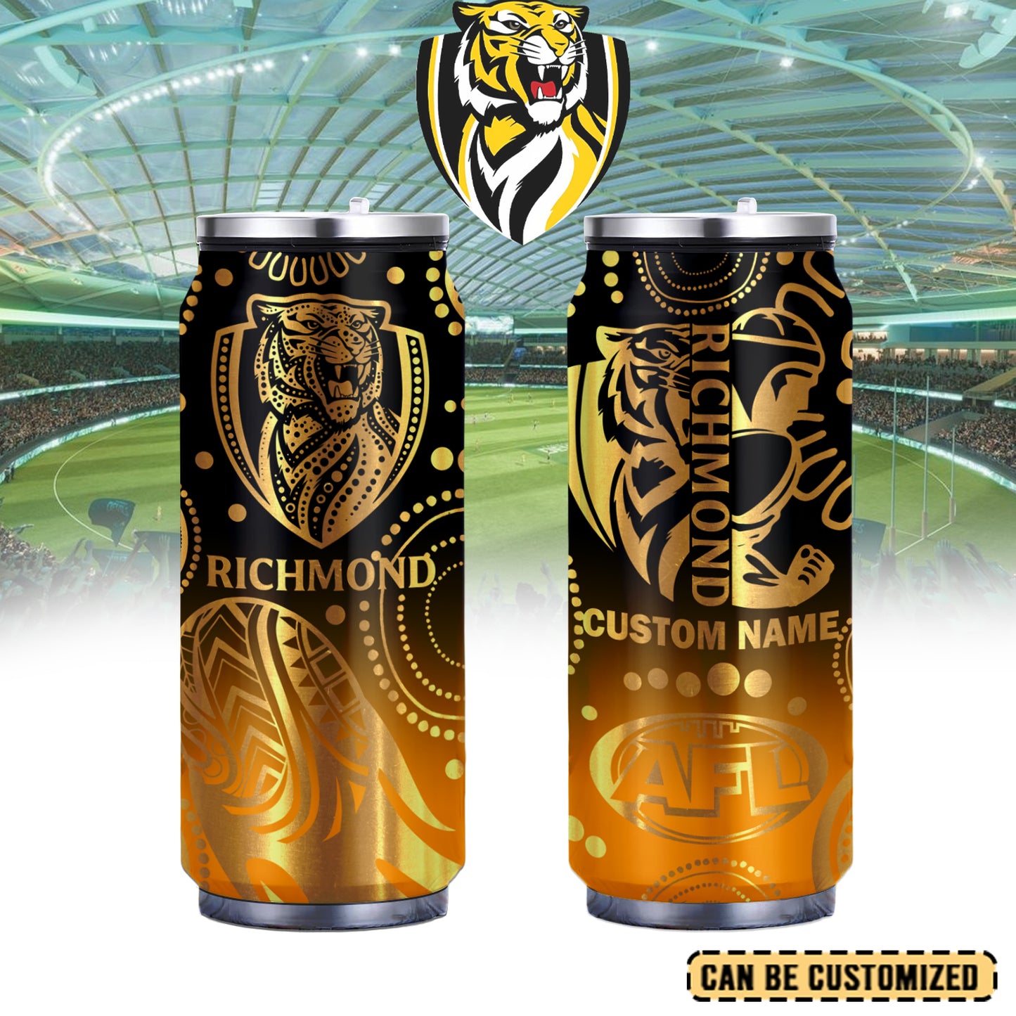 RIC Personalized Custom Can Shaped Tumbler