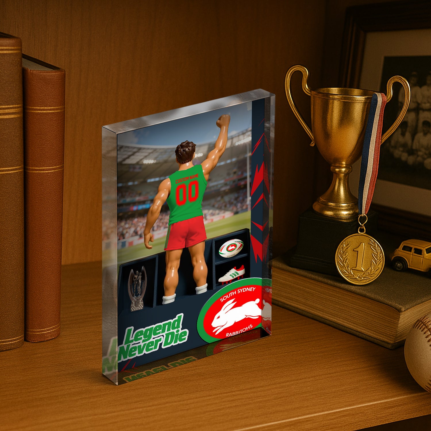 SOU Personalized Custom Sports Acrylic Block Plaque 2