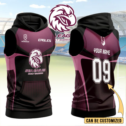 MAN Personalized Custom Hooded Tank Top 7