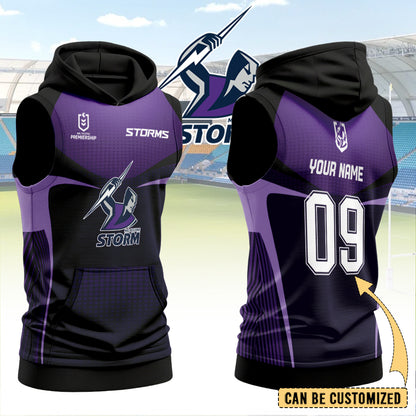 MEL Personalized Custom Hooded Tank Top 7