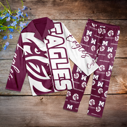 MAN Personalized Custom Long Pajamas Set