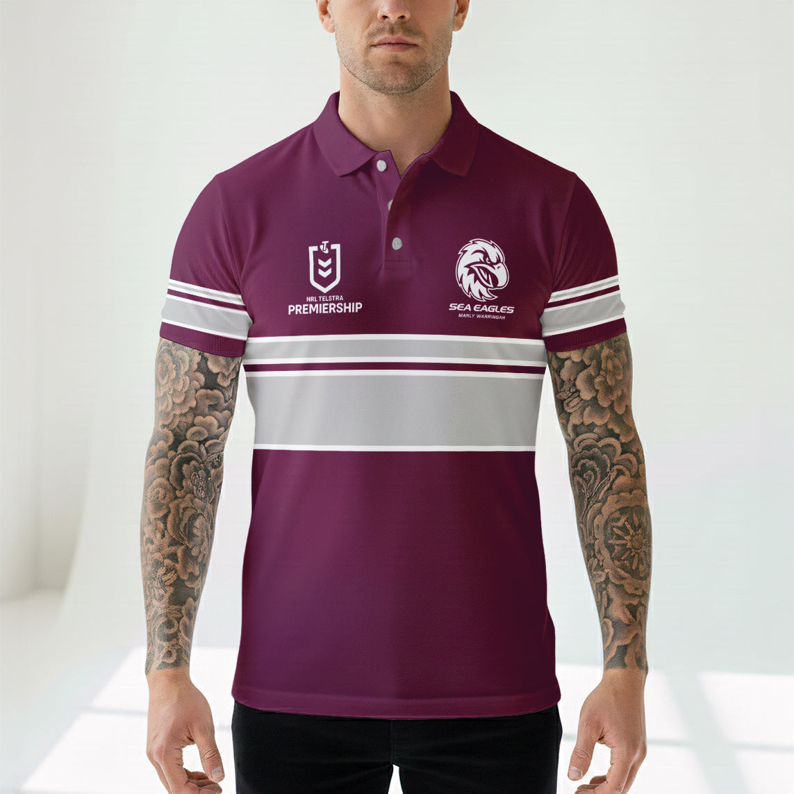 MAN Personalized Custom Polo Shirt 16