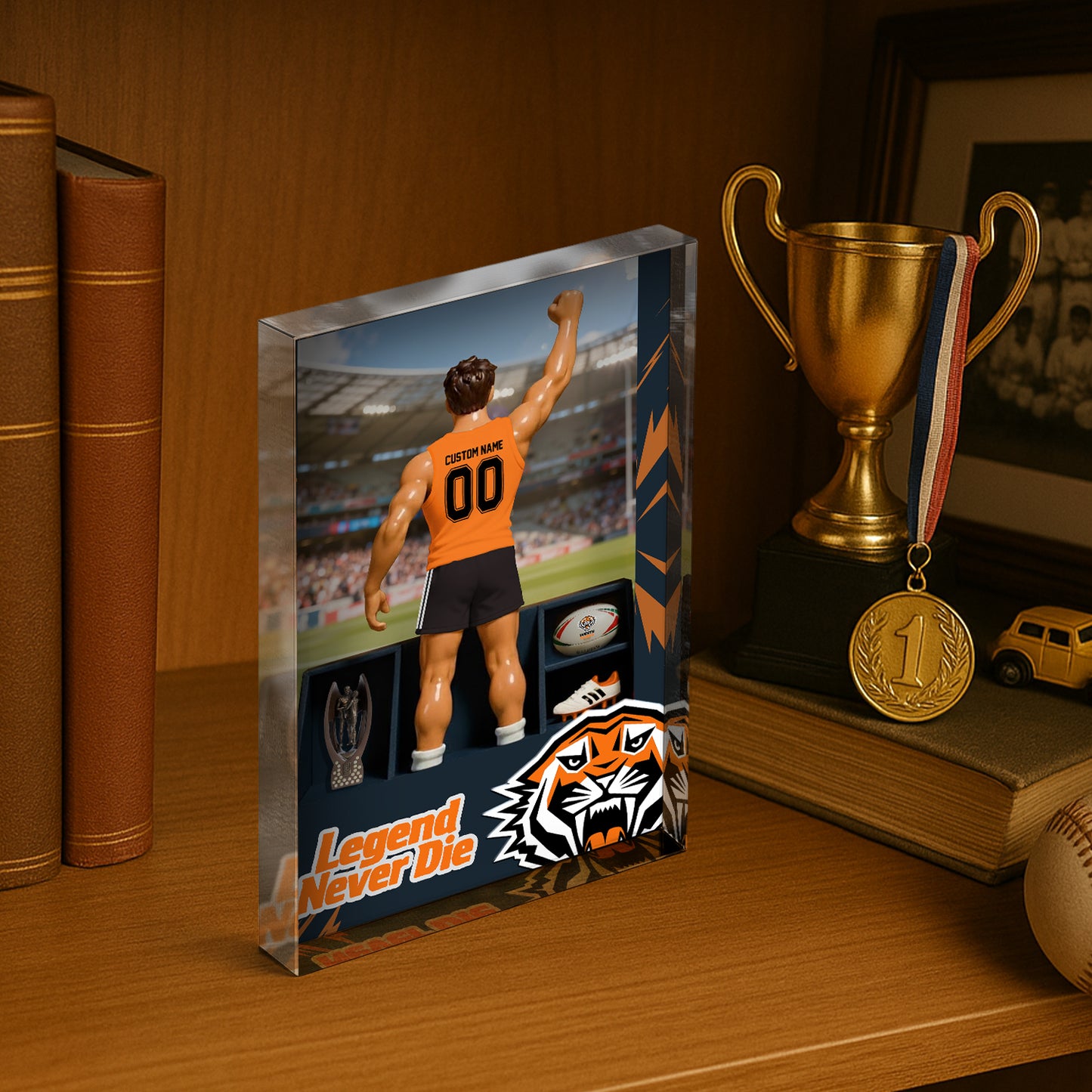 WST Personalized Custom Sports Acrylic Block Plaque 2