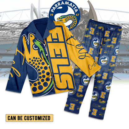 PAR Personalized Custom Long Pajamas Set