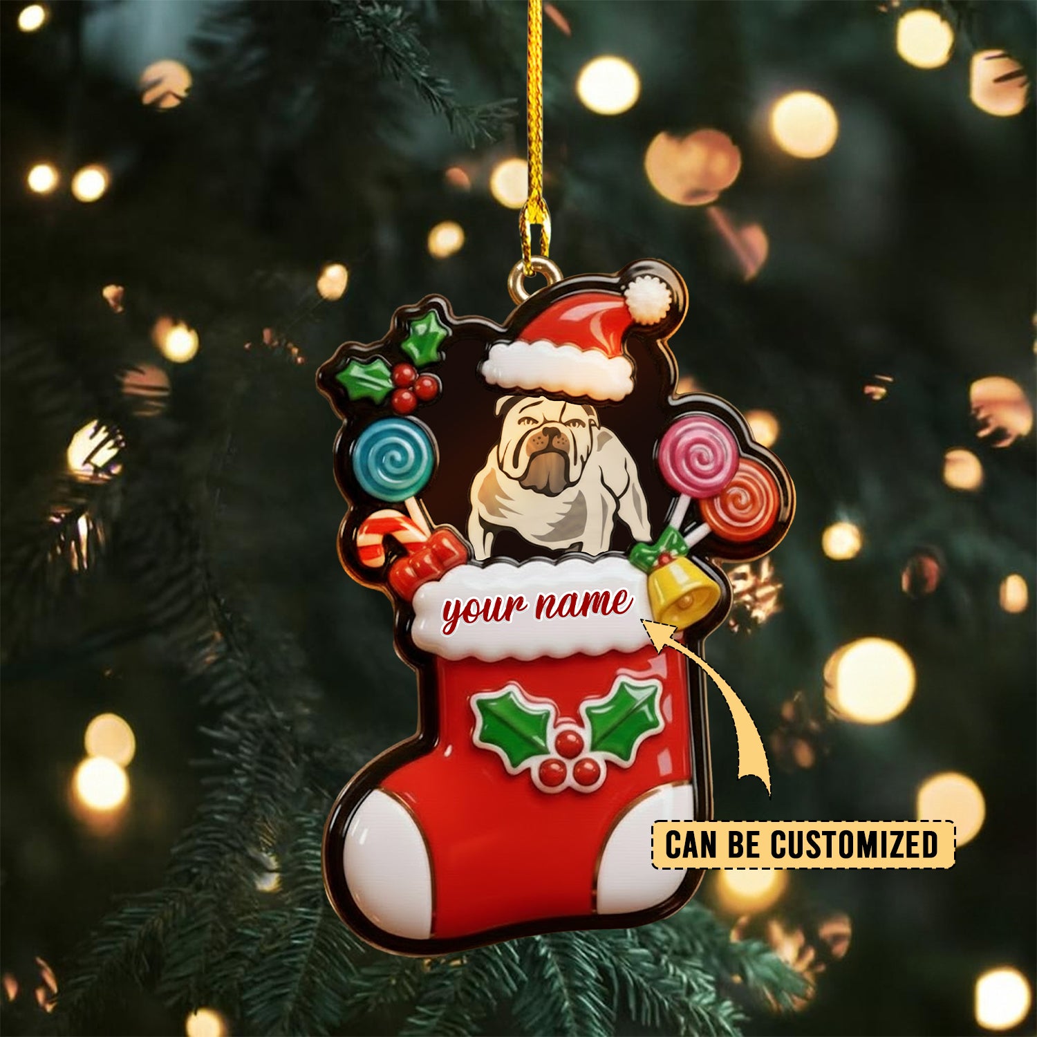 CBY Personalized Custom Acrylic Ornament 7