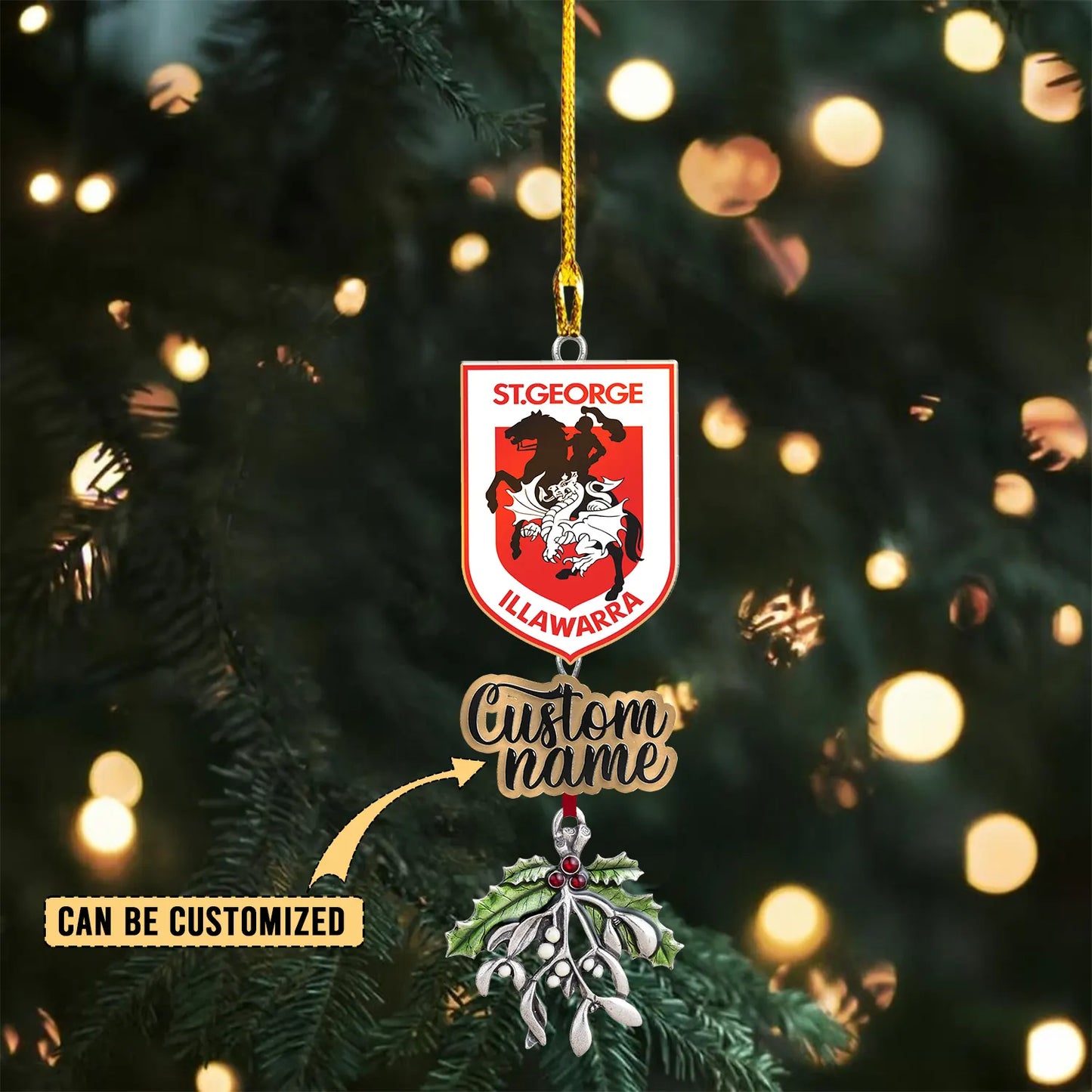 STG Personalized Custom Acrylic Ornament 3