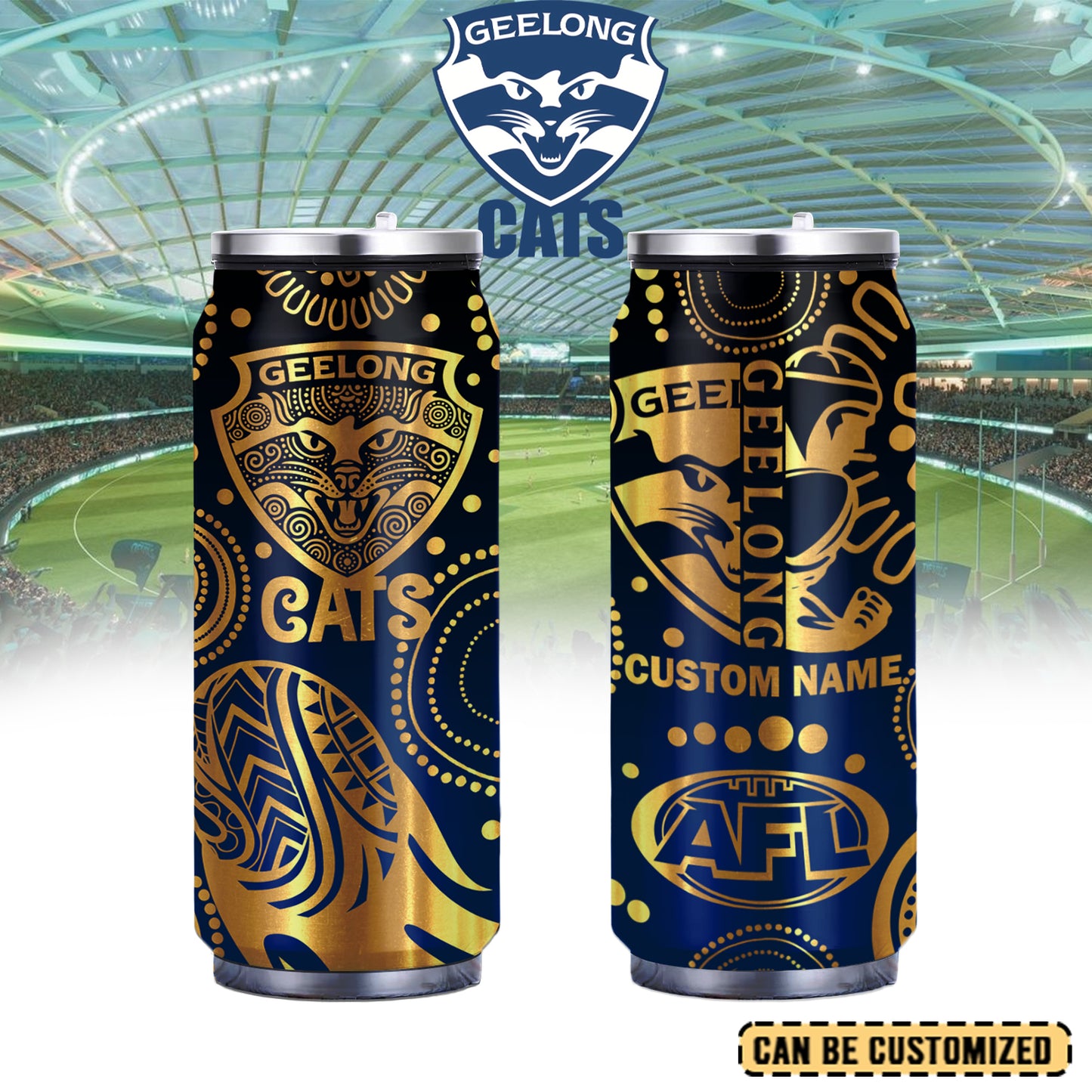 GEE Personalized Custom Can Shaped Tumbler