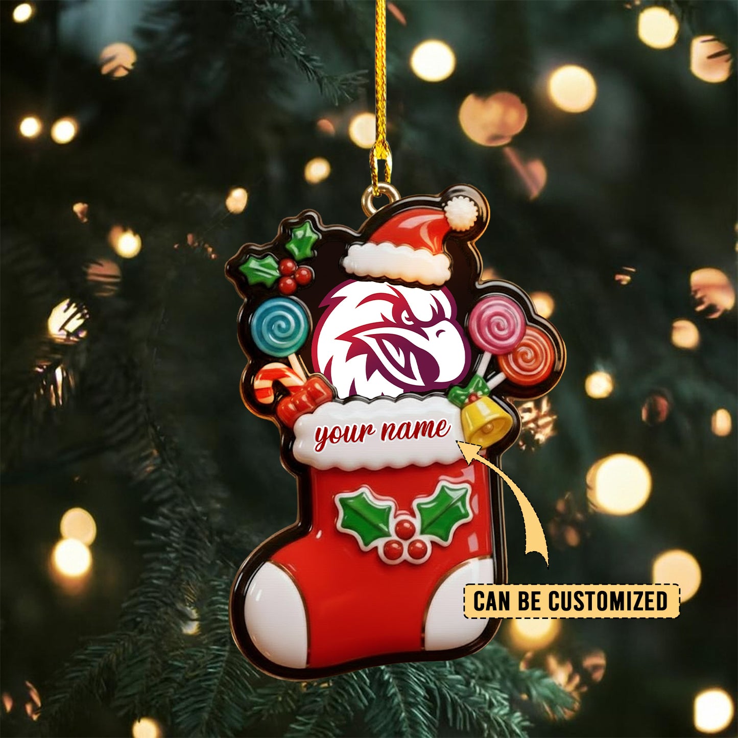 MAN Personalized Custom Acrylic Ornament 7