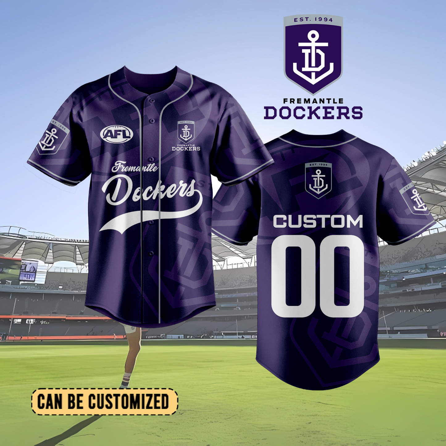 FRE Personalized Custom Baseball Jersey 7