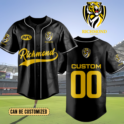 RIC Personalized Custom Baseball Jersey 7
