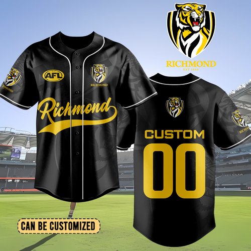 RIC Personalized Custom Baseball Jersey 7