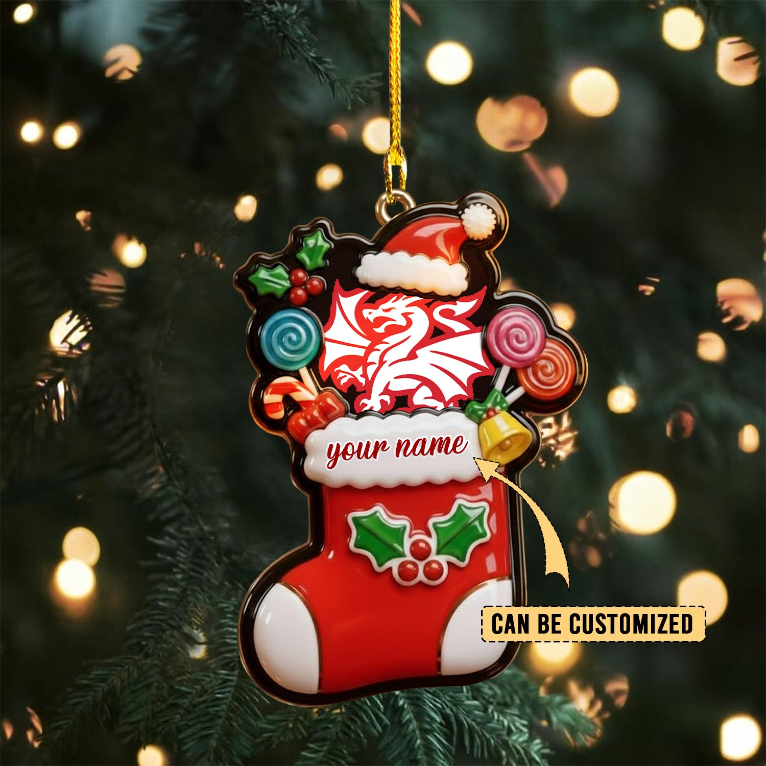 STG Personalized Custom Acrylic Ornament 7