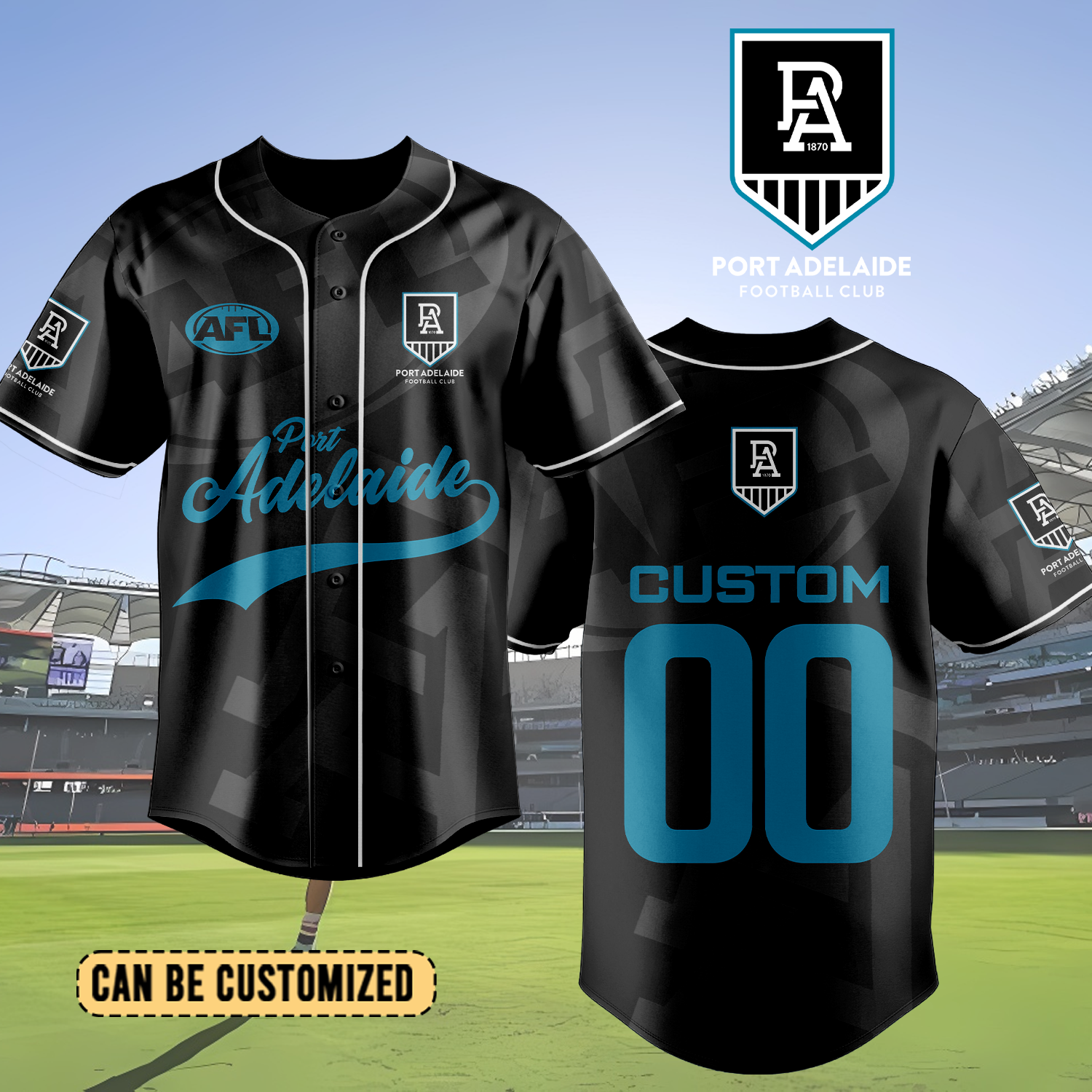 PTA Personalized Custom Baseball Jersey 7