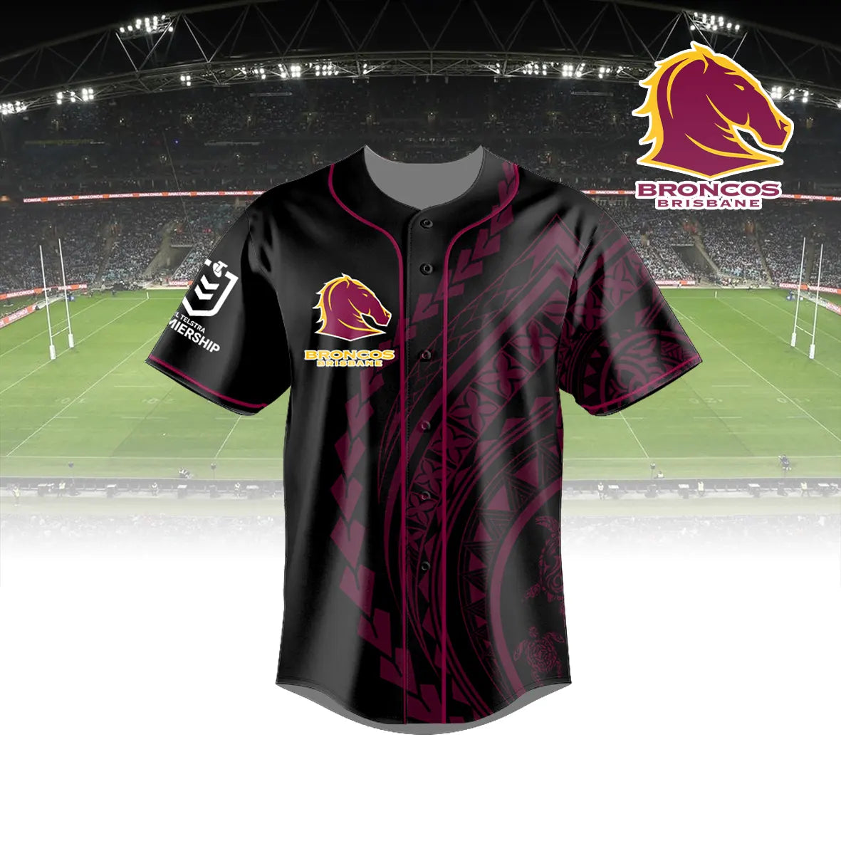 BRI Personalized Custom Baseball Jersey 9