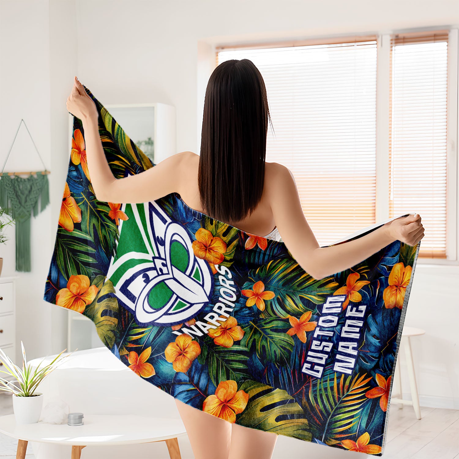 NZL Personalized Custom Pool Travel Beach and Bath Towels 7