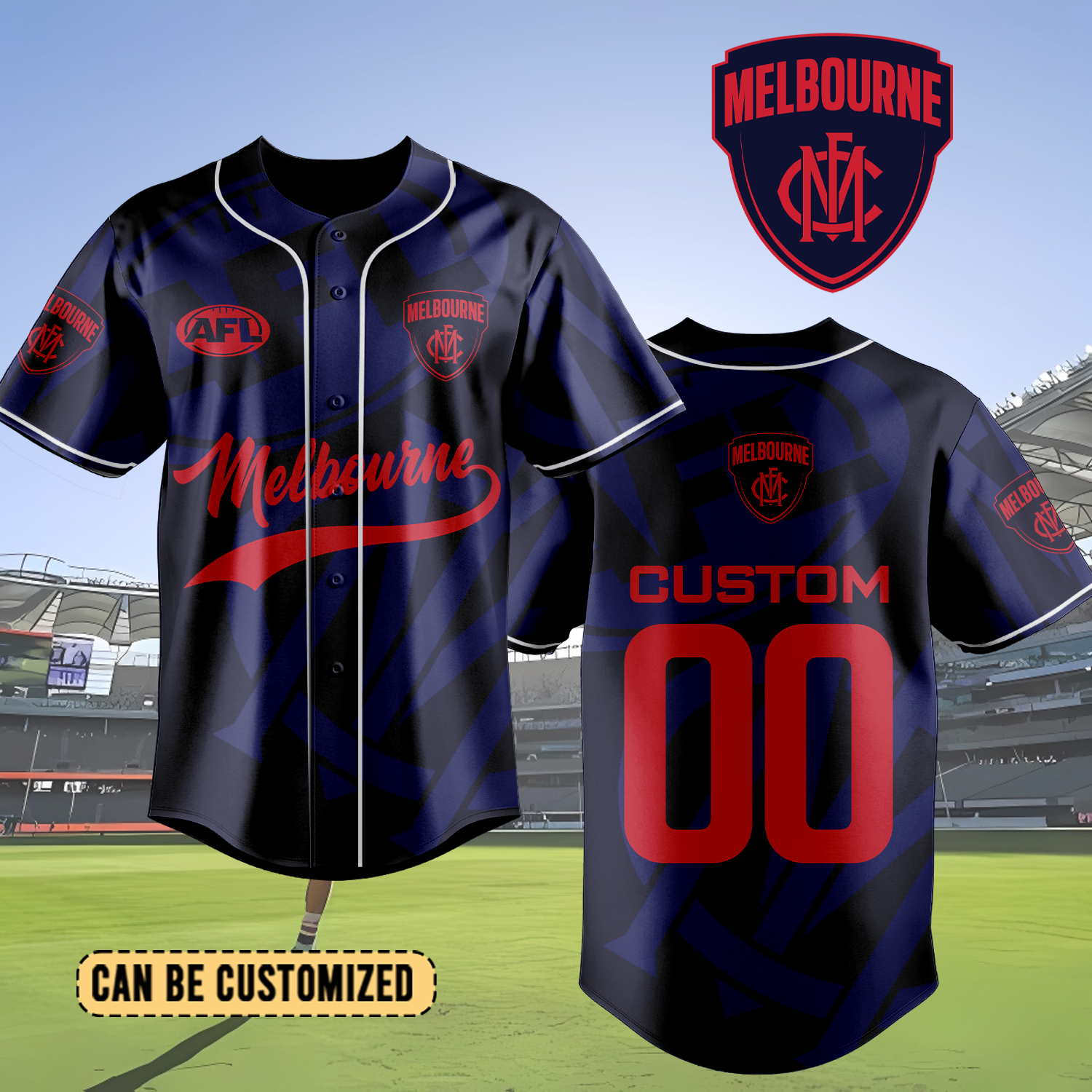 MD Personalized Custom Baseball Jersey 7